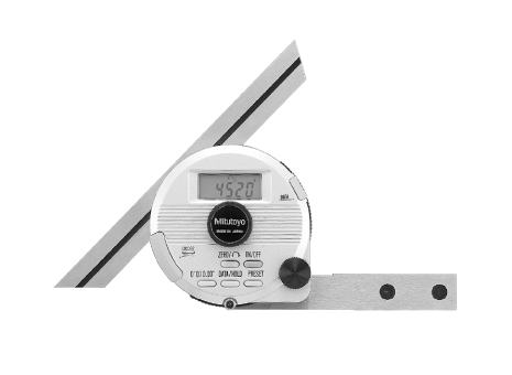 Japan Sanfeng MITTOYO angle ruler 187-201 (135mm * 0 05 degrees) (0-90-0)