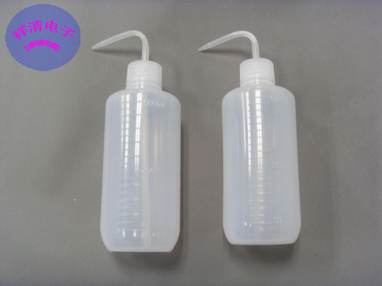 Bend Mouth Bottle Rosin Bottle Point Gum Bottle Point Gum Jug Solvent Alcoholic Bottle 250ml500ml1000ml Plastic Bottle Wash Bottle