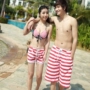 Bộ đồ bơi đôi đi biển Bộ đôi đi biển 2014 bikini mới ba mảnh nam nữ quần trăng mật đi biển đồ đi biển cho cặp đôi