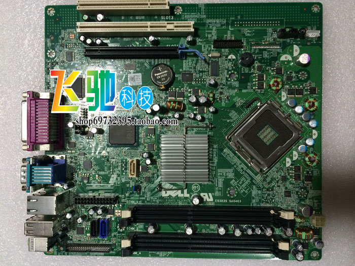 DELL Dell OPTIPLEX 780 DT Main board with host shell small 24 Q45 Q45 200DY 200DY 2X6YT