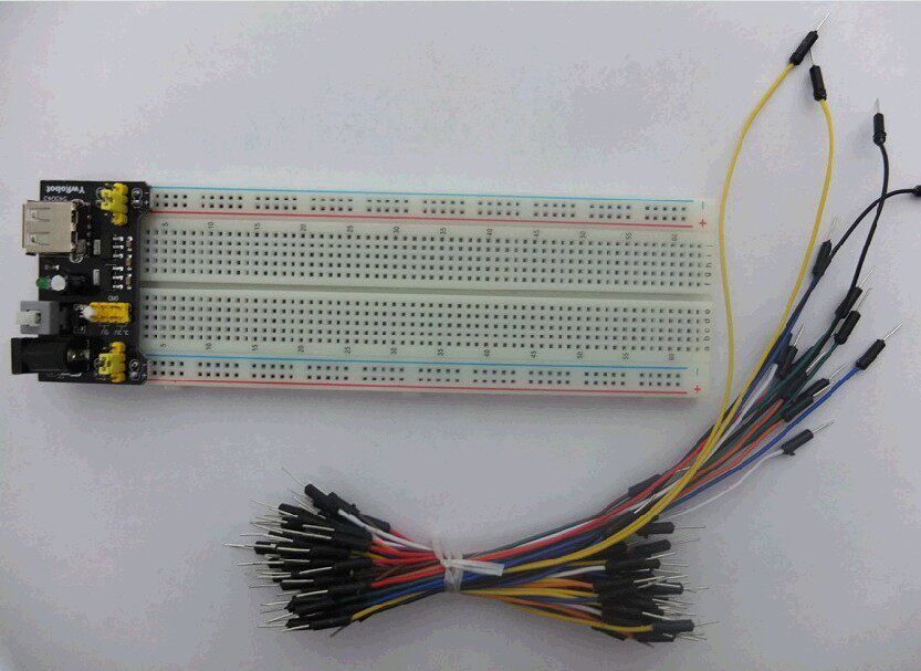 Kit MB102 Bread Plate Breadboard Power module 65 Jumpers Special Y