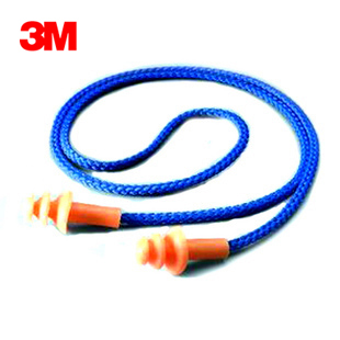 3M1270圣诞树型带线 隔音游泳耳塞 防噪音睡眠睡觉耳塞