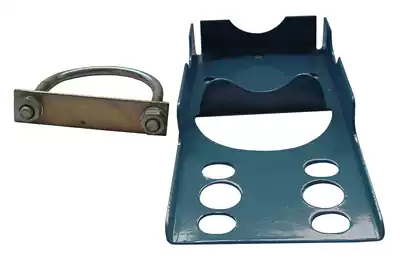 Transmitter installation tube flat bracket tube bending bracket plate bending bracket B1B2B3