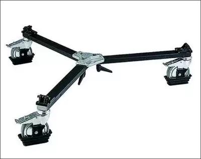 Caster pulley roller for Manfrotto camera film (used with foot tripod) 114MV