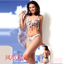 Special cabinet Ginger swimsuit Three sets of printed steel to woo chest-style bikini swimsuit 2943