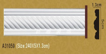 Special ceiling PU line non-plaster line European decorative line waist line carved flat line A31059