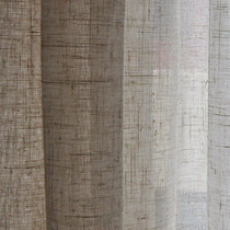 Export natural linen cotton linen American country solid color window screen hemp yarn curtain custom curtain