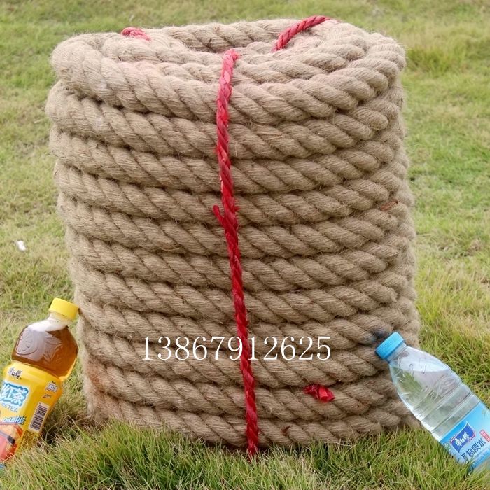 3cm 3cm 4cm plus coarse Hemp Rope 15 15 20 25 30 m 30 m Hemp Rope Racing with a tug-of-war rope