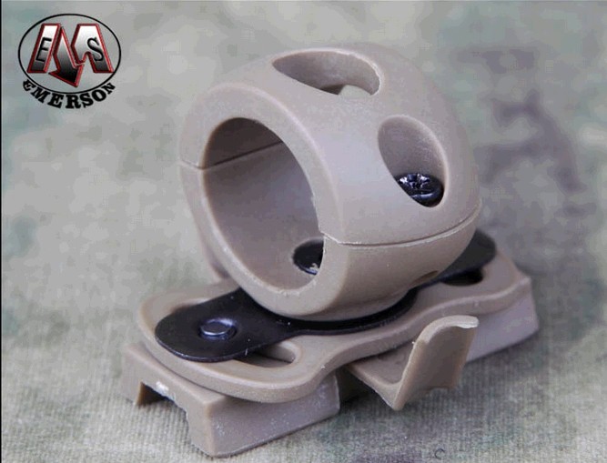 Universal OPS FAST SAFETY HELMET ACCESSORIES UNREMOVABLE UNIVERSAL BRACKET HOLE INNER DIAMETER 2CM