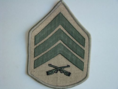 American Embroidery Badge Marine Land Team Sergeant Arm Badge Windsuit Jacket Accessories