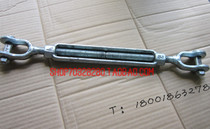 Iron galvanized American turnbuckle screws U-shaped turnbuckle with two ends UU shape turnbuckle 1 2 inches