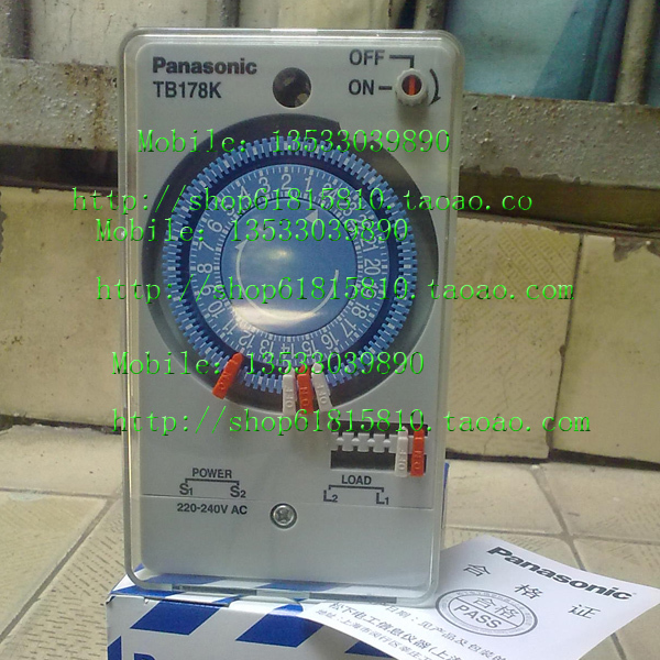 Physical shooting original Panasonic Panasonic electrician timing switch TB178K TB178KC5S