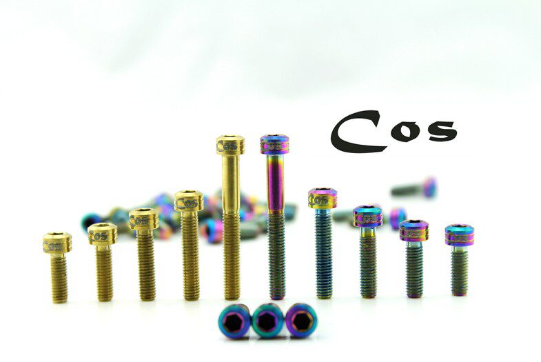 Cos Ti Titanium Screws M5*14 16 20 25 30 35 40 Magura 33HS Caliper Accelerator