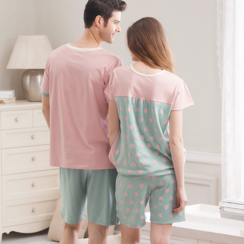 Pyjama mixte en Coton à manche courte - Ref 3005129 Image 3