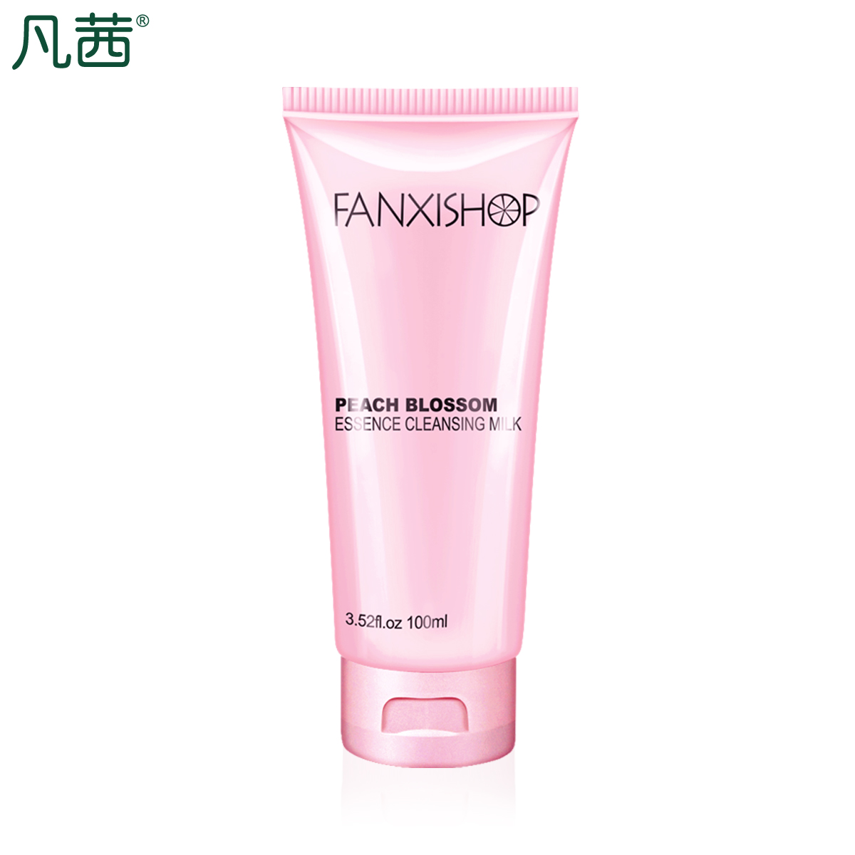 凡茜桃花精粹洁面乳100ml 保湿补水泡沫洗面奶洁面膏深层清洁温和