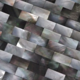 Каноша раковина мозаичная плитка черная бабочка патч телевизионный фон стены гостиная туалетная отделка