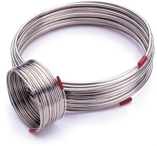 Stainless steel gas road pipe 2 3 4 6 8mm 1 8 inch capillary chromatography pipe clean polished floppy pipe
