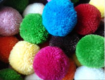 6cm encrypted white big wool ball diy accessories Handmade wool ball Plush ball Cat wool ball