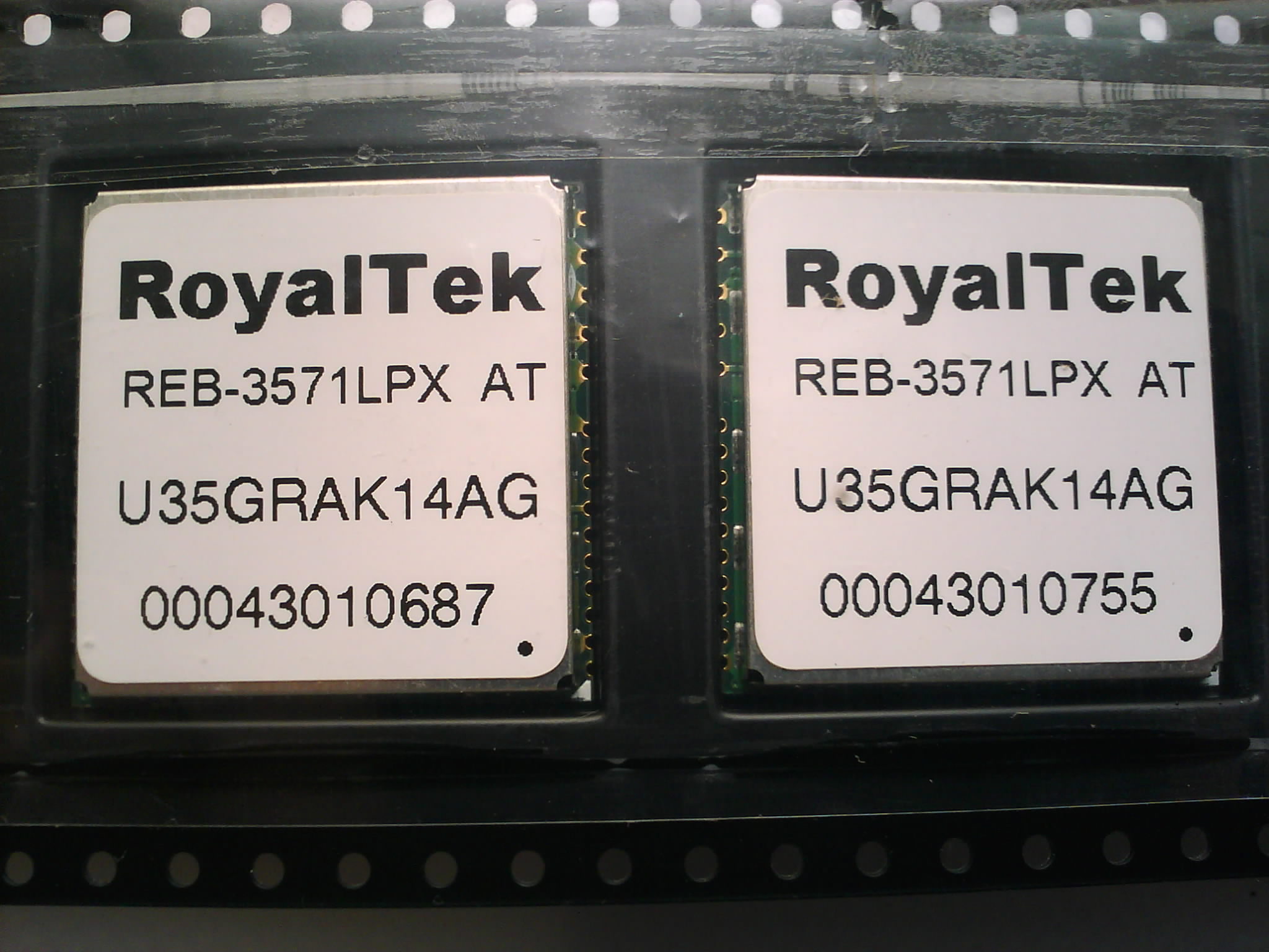 Taiwan Dingtian GPS module stable performance REB-3571 ROYALTEK