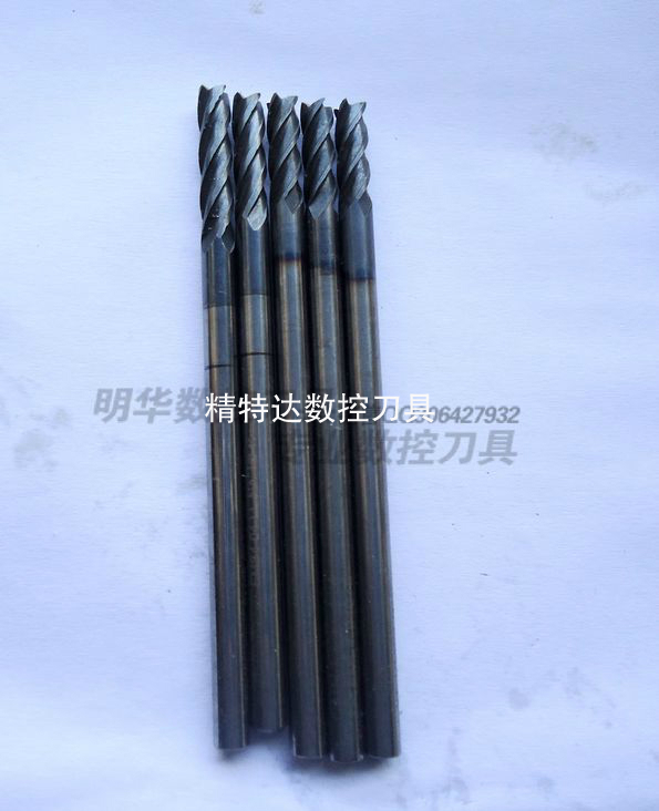 Numerical control cutter imported second-hand old tungsten steel milling cutter M4X70L 4 blades 2 blades Various specifications Qi