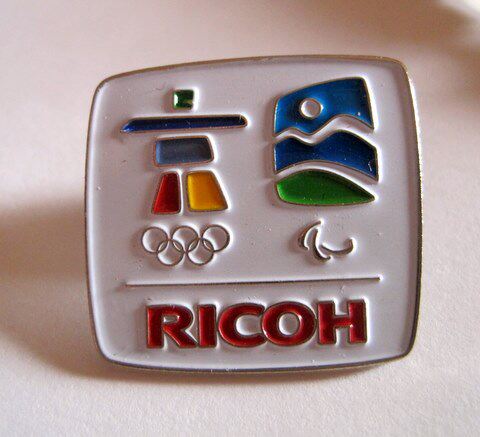 2010 Vancouver Winter Olympics badge sponsor badge