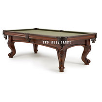 Luxury high-end household engraving billiard table Villa clubhouse engraving billiard table imported all solid wood all over the country