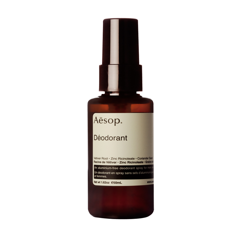 Aesop伊索 腋下身体喷雾50ml 腋下身体止汗喷雾 去异味汗味