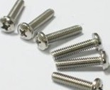 Stainless steel Yuanji screws Stainless steel new standard Yuanji screws GB818-85M6X8M6X60 100pcs 1 pack