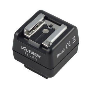 FC-8N Suitable for Nikon Canon flash light control flash trigger Synchronizer Flash hot shoe holder with PC port