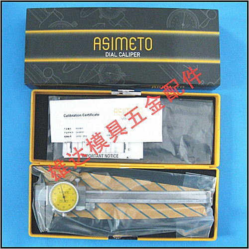 Germany Andu ASIMETO with table caliper 303-06-0 0-150mm 6 inch precision 0 01mm measuring tool I