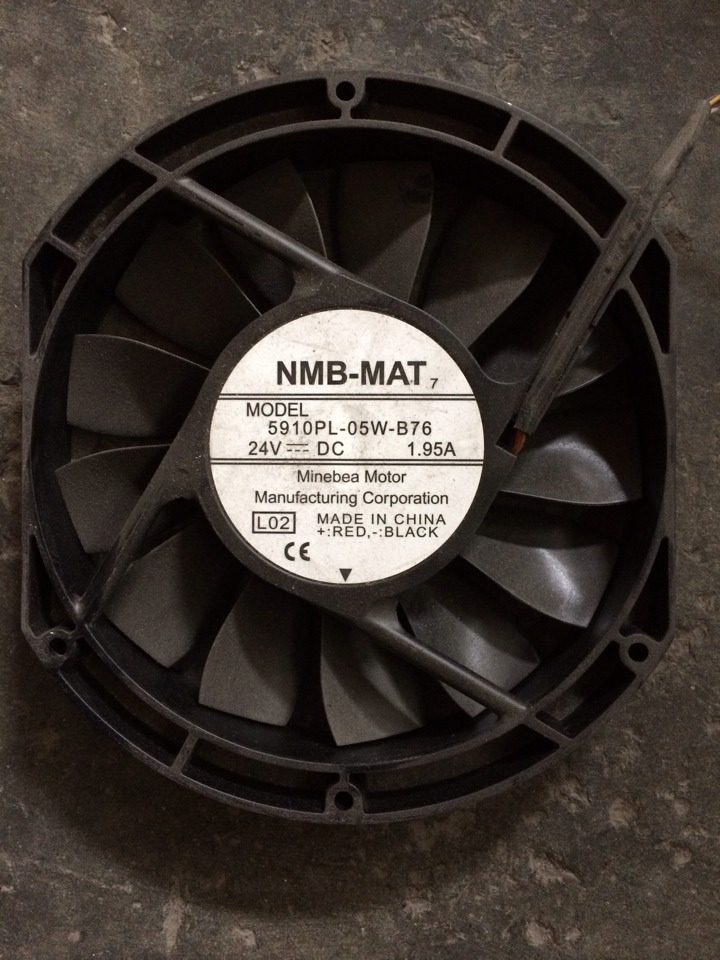 NMB 5910PL-05W-B20 30 40 50 60 24V17CM Metal fan R2K150 0026A16