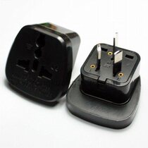 WDS-16N Australian converter rubber-covered pins National standard three-pin plug New Zealand New Zealand plug