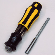 Flying Deer NO 9154 Six-in-one stretch head switching screwdriver Screwdriver