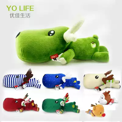 Ask the boy car deodorizing bamboo charcoal bag cartoon one deer one road safe activated carbon doll car supplies