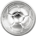 Five Crowns-SN6123 three-energy semi-circular football mold pudding mold cake chocolate mold