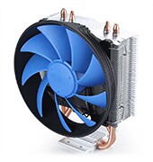 Kyushu Fengshen Xuanbing Smart Edition Xuanbing 300CPU radiator full platform 4-pin temperature control heat pipe CPU fan
