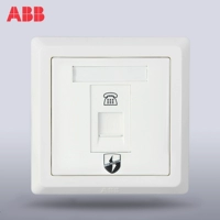 ABB Переключатель панель Abb deyi ya bai Sleaseian 86 тип молний против телефона AE326