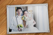 40-inch wooden photo frame printing 40-inch photo (re-rough grinding) to do oil painting frame only 208 yuan