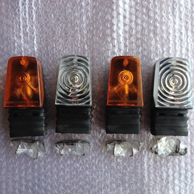 Locomotive 125-A C H F old WY125 locomotive crystal left and right turn signal assembly promotion