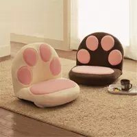 Dễ thương phim hoạt hình mèo móng vuốt tatami đơn beanbag ghế sofa kiểu Nhật phim hoạt hình cho trẻ em trên giường ghế ăn cho con bú - Ghế sô pha ghế sofa nỉ