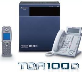 Panasonic KX-TDA100DCX digital group telephone switch 16 external lines 4 digital 72 analog new listing