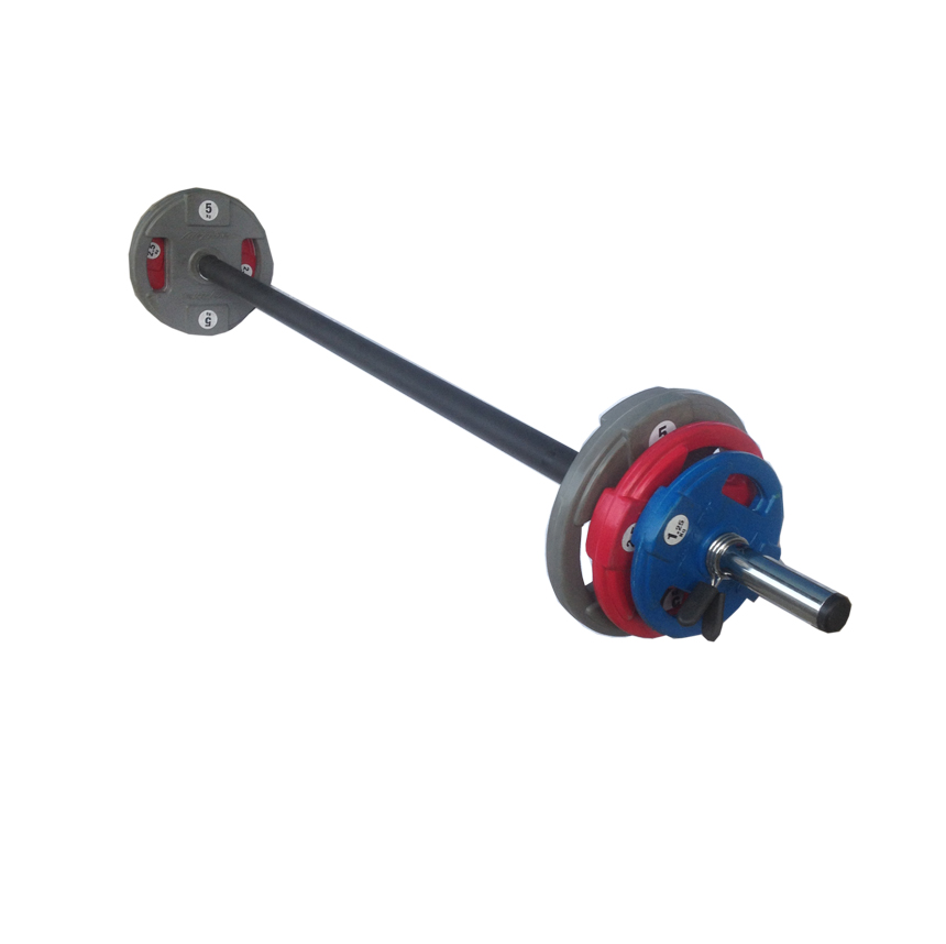Fitness room Jump Drills Barbell Components Suit 20KG eco-friendly little barbell