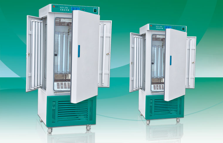 Test GZX250E GZX300E GZX400E light incubator Three-sided light box
