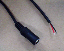 DC female power supply DC line monitoring power cord Video Cable One tie 100 DC power supply