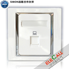 Розетка сетевая LAN Переключатель Саймон новая