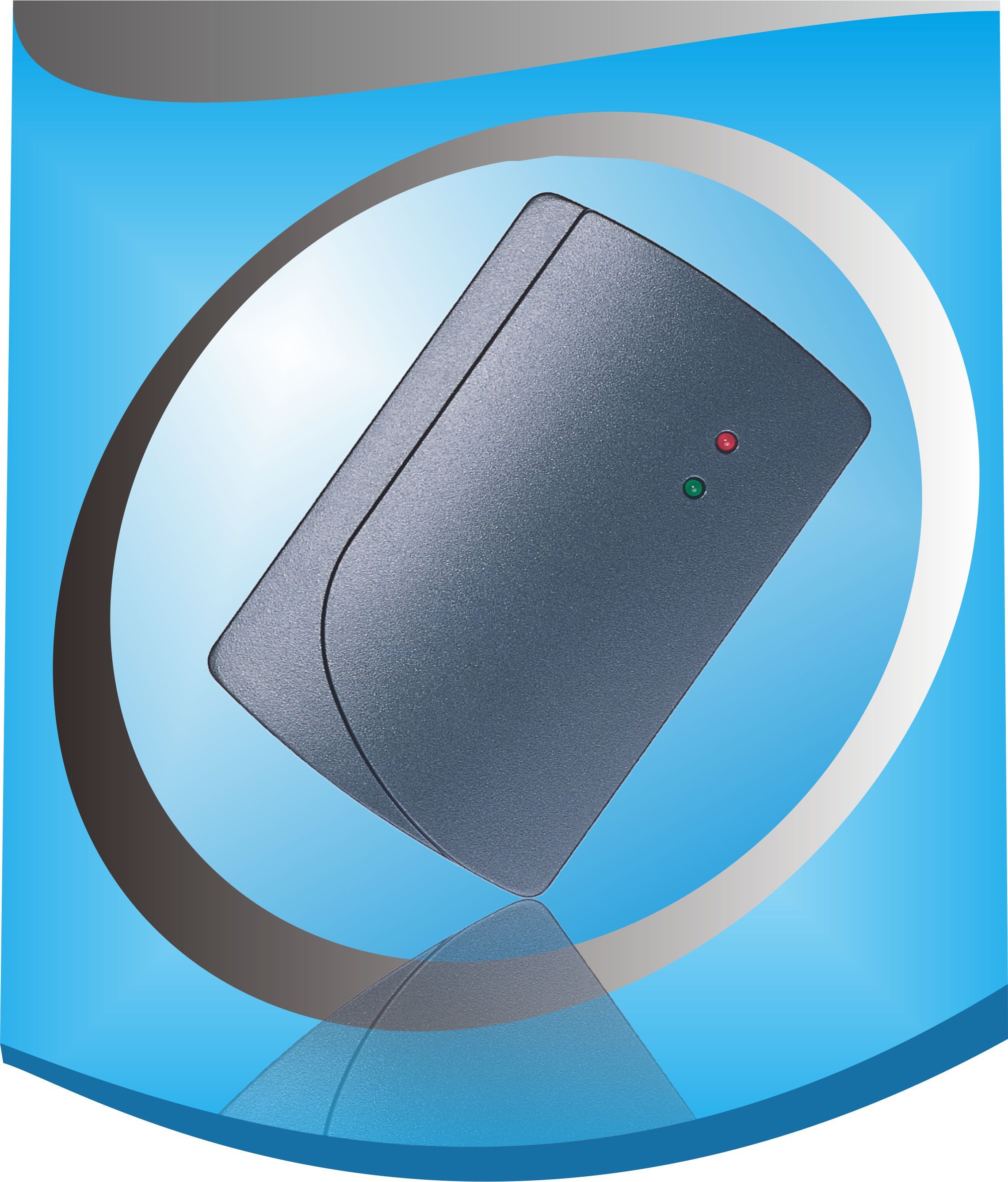 RS485ID card reader RS485 read head 485 access card reader waterproof read head Poris read head