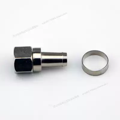 Digital cable TV Connector 75-5F head branch distributor coaxial cable connector lengthened and thickened metric