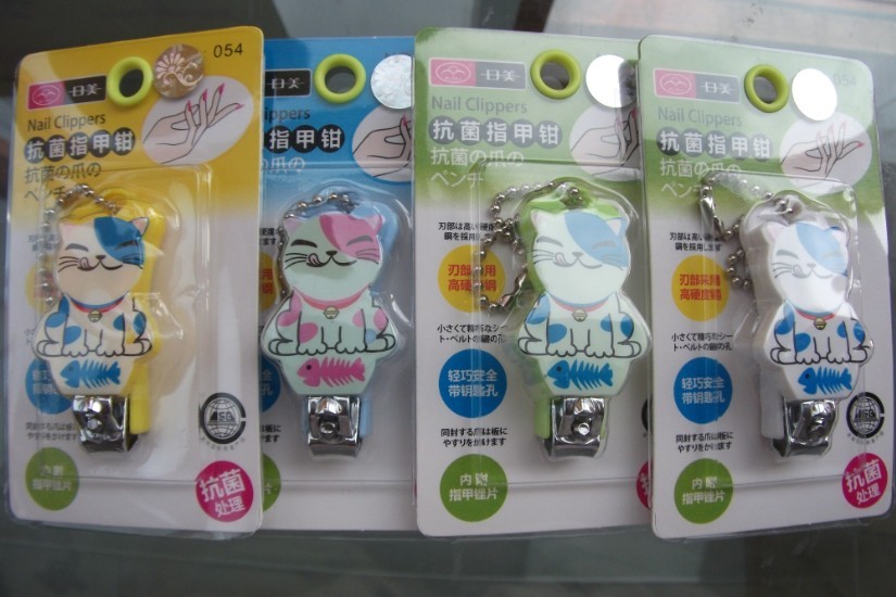 Japanese and American Stainless Steel Nail Clippers Nail Clippers Cartoon Nail Art Tools 054