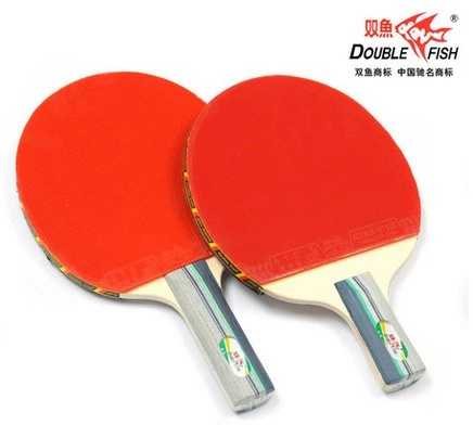 Рыбах 2A серии настольного тенниса ракетка с двойным ракетом 2 загруженного кроссового