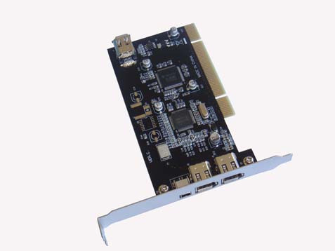 TI Dual Chip PCI Transfer 1394 Card Video Acquisition Card Delivery True Double Chip-Taobao